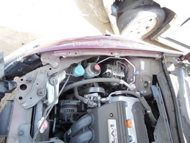 2008 HONDA ACCORD LX MAROON 4DR 2.4L AT A17594